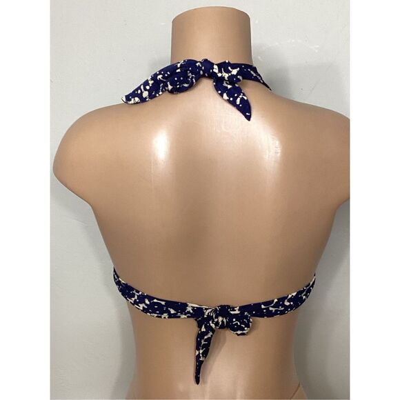 New. Robin Piccone navy and cream bikini. Retails $89 - Picture 5 of 6